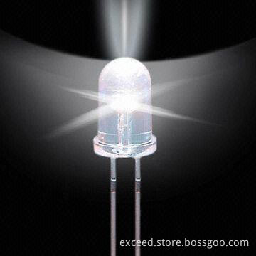 5mm Strawhat LED Light White Color
